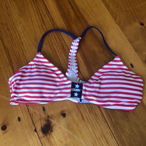 Patriotic bikini top